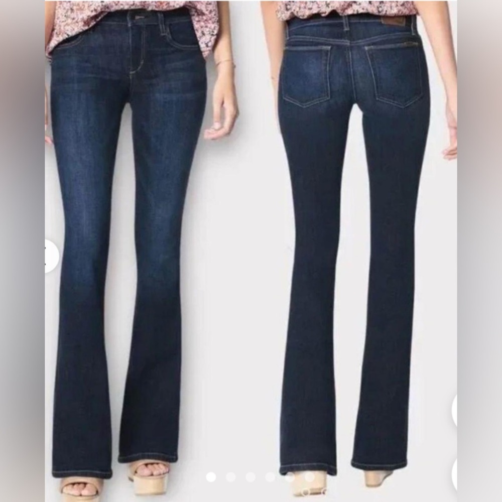 Joe’s Jeans Chelsea Micro Flare in Tanya wash dark wash denim size 29